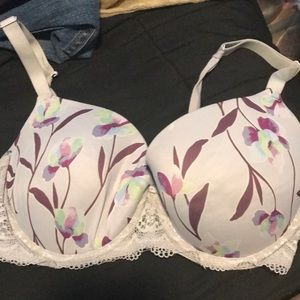 Bra, Size: 36DD, Purple (light purple, pink)